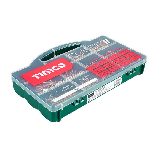 TimCo Classic Multi-Purpose Tornillos - Mixed Tray Yellow - 895pcs SET 2