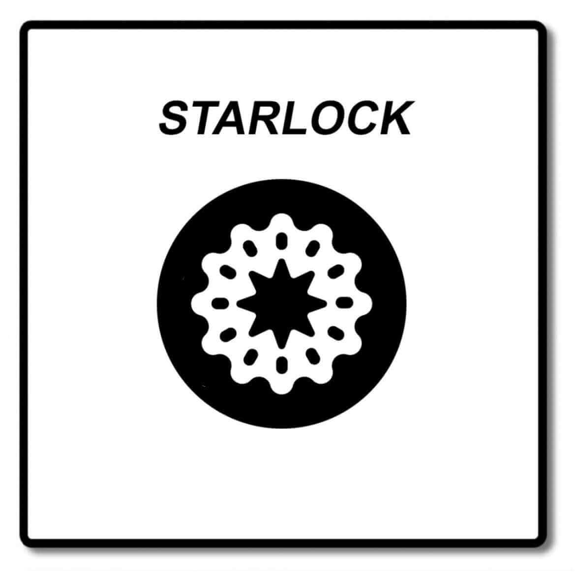 Hojas de llave Starlock E-Cut HCS Hoja de sierra curva SL 50X50MM - 5226