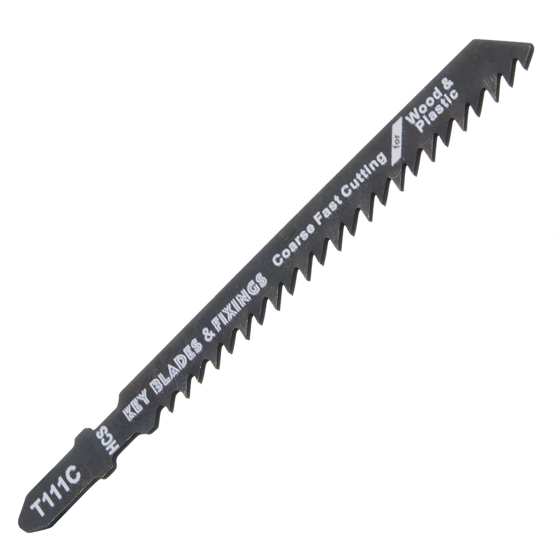 Key Blades T111C Jigsaw Blades 5 Pack - 1133 -  Shop Key Blades & Fixings | Workwear, Power tools & hand tools online - Key Blades & Fixings Ltd