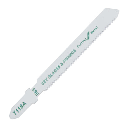 T118A Metal Cutting Jigsaw blades - 1188 -  Shop Key Blades & Fixings | Workwear, Power tools & hand tools online - Key Blades & Fixings Ltd